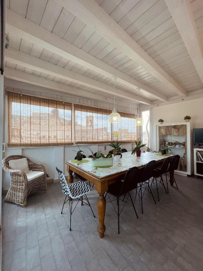 Attico Da Rosa Con Vista Spettacolare A 360 Gradi Apartman Caltagirone Kültér fotó