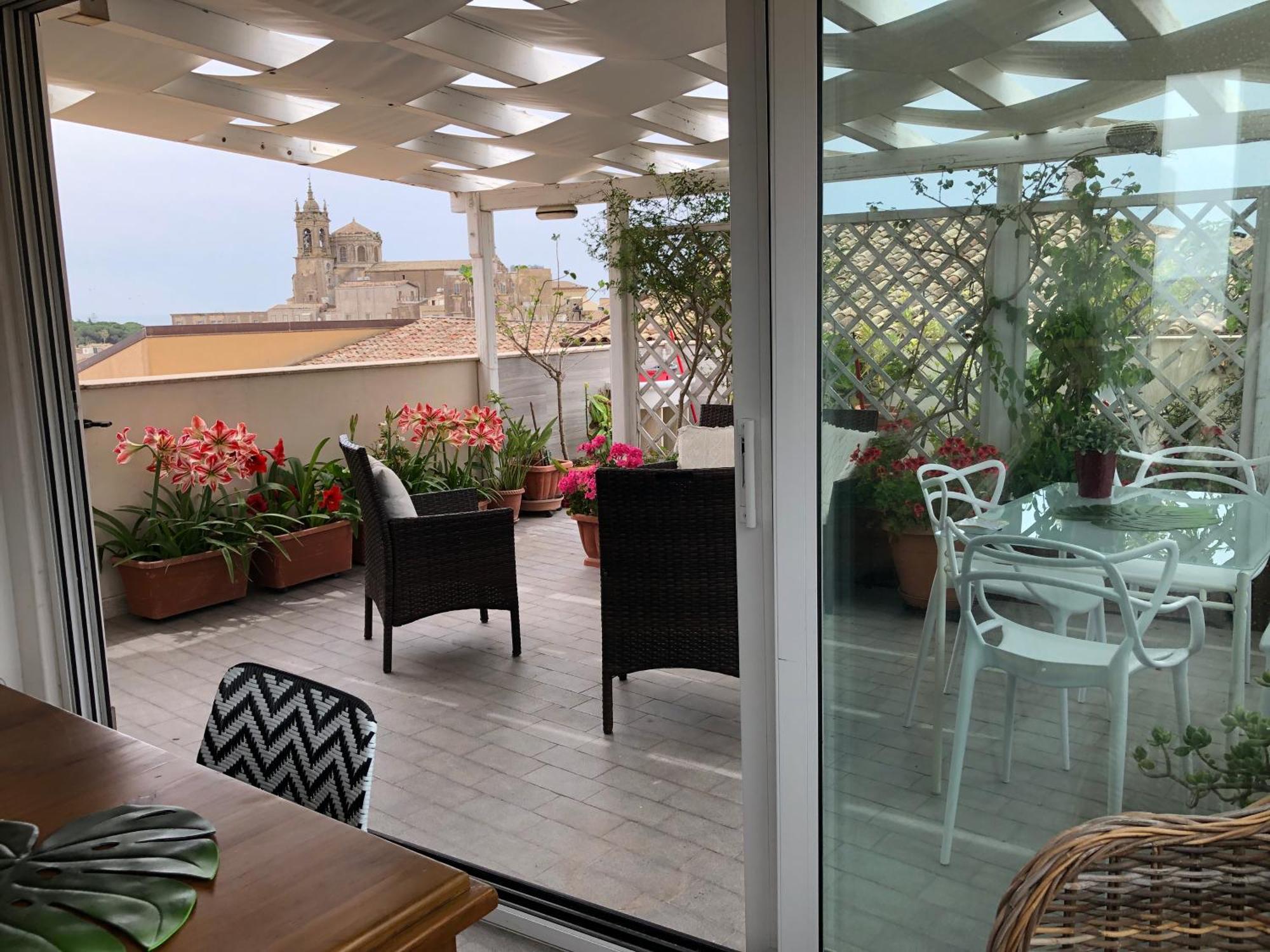 Attico Da Rosa Con Vista Spettacolare A 360 Gradi Apartman Caltagirone Kültér fotó